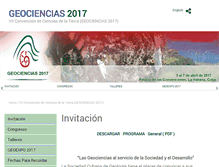 Tablet Screenshot of cubacienciasdelatierra.com